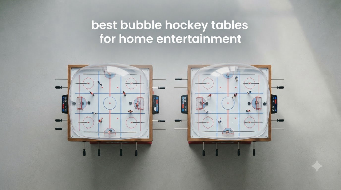 best bubble hockey tables for home entertainment