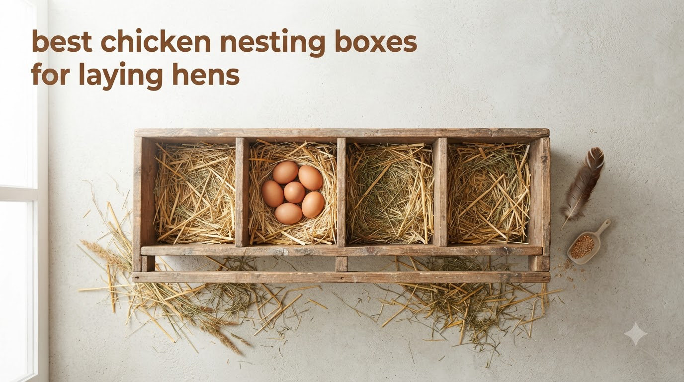 best chicken nesting boxes for laying hens