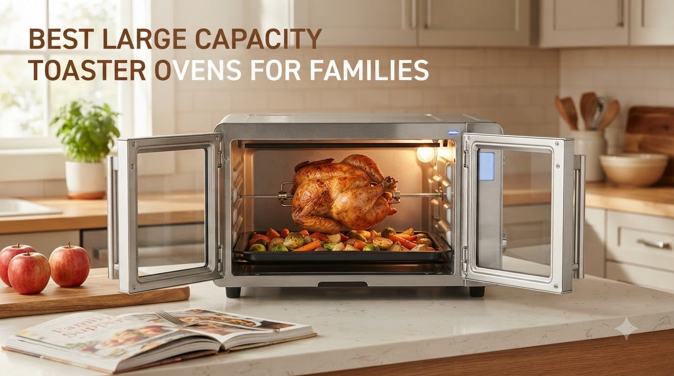 best large capacity toaster ovens for families