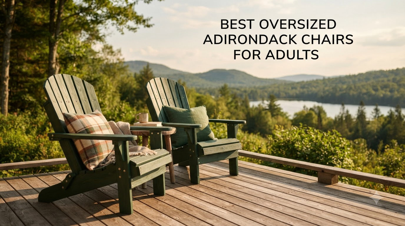 best oversized adirondack chairs for adults