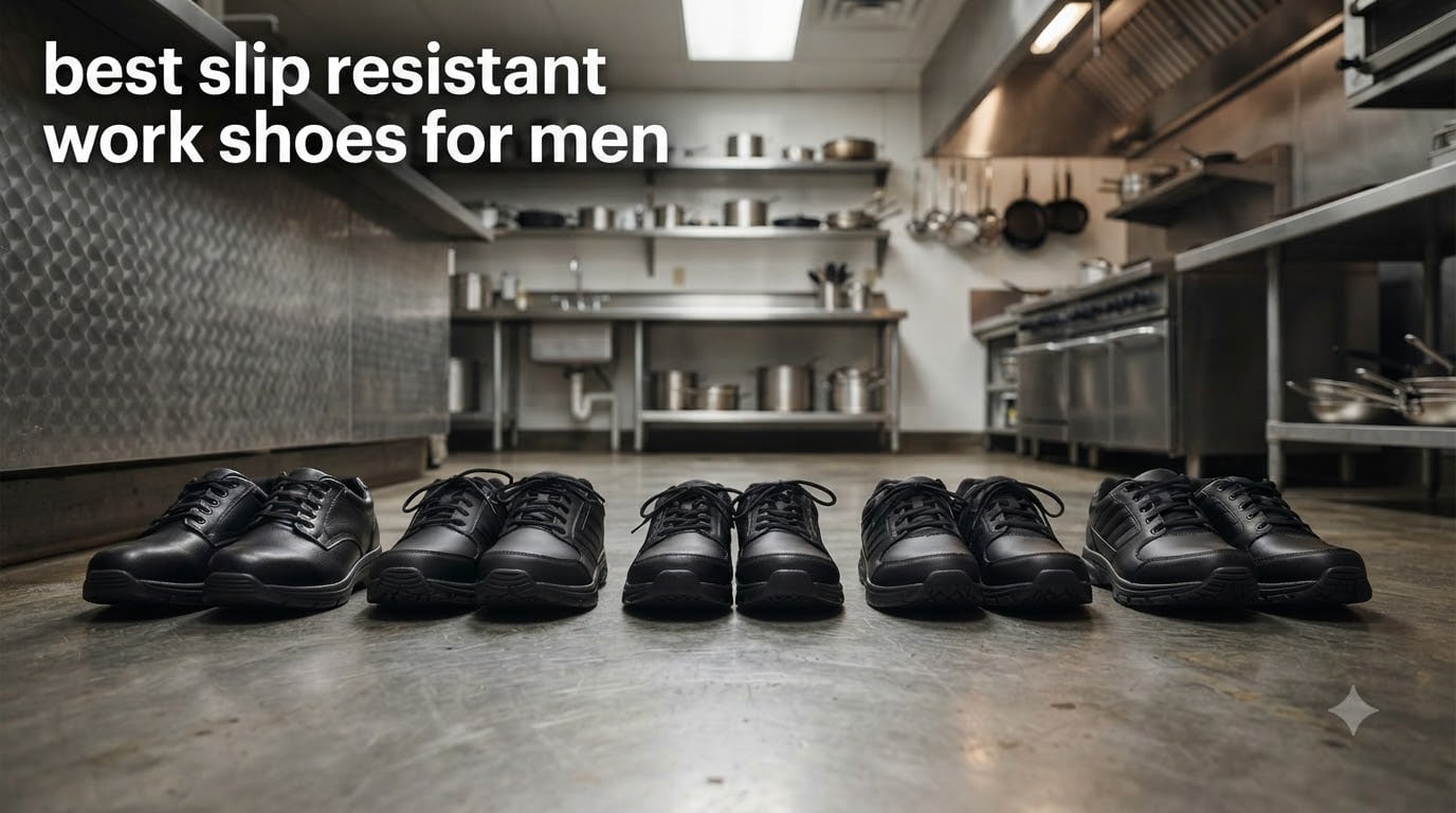 best slip resistant work shoes for men