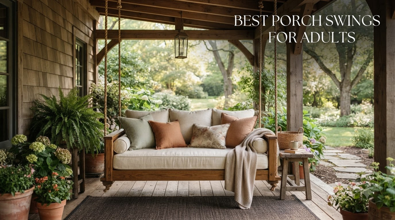 best porch swings for adults