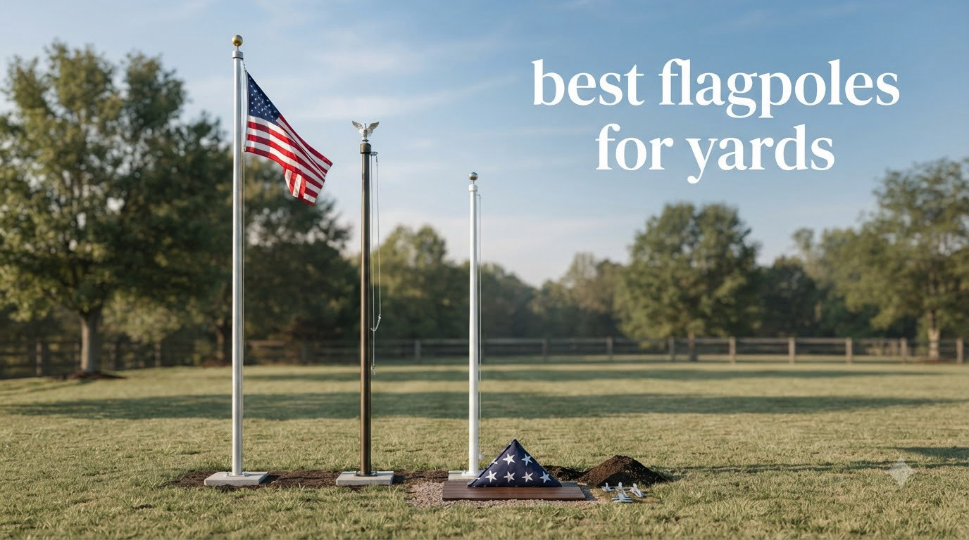 best flagpoles for yards
