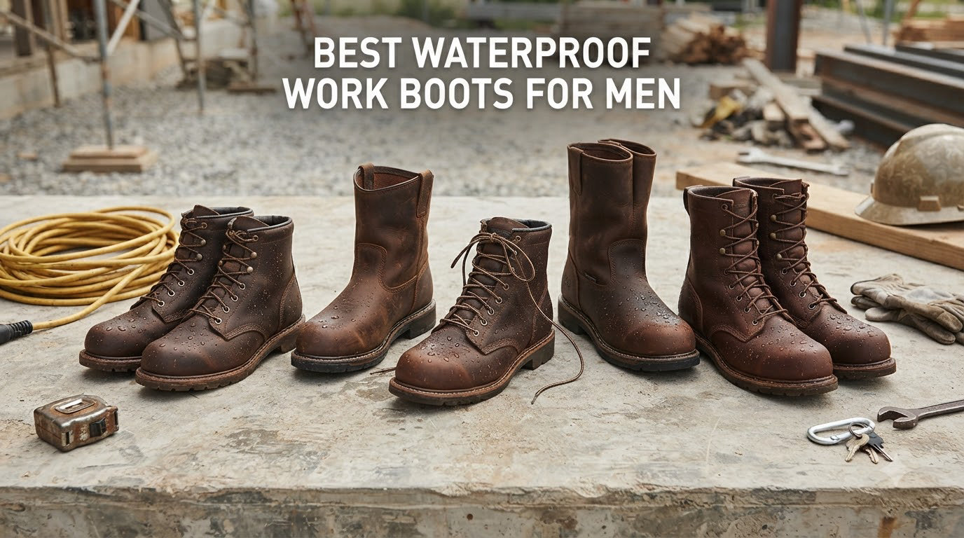 best waterproof work boots for men