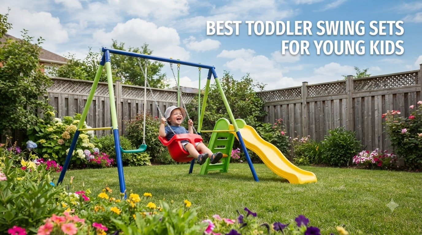 best toddler swing sets for young kids