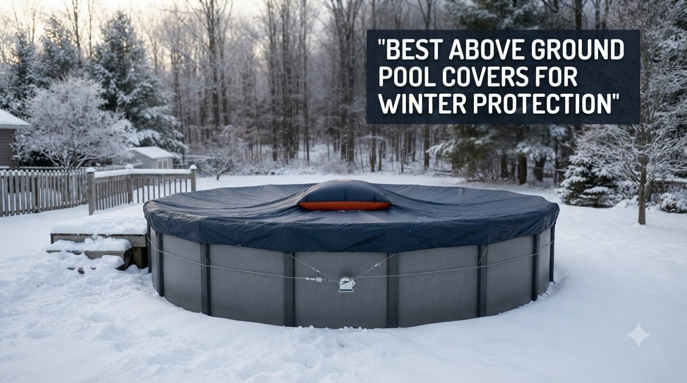 best above ground pool covers for winter protection
