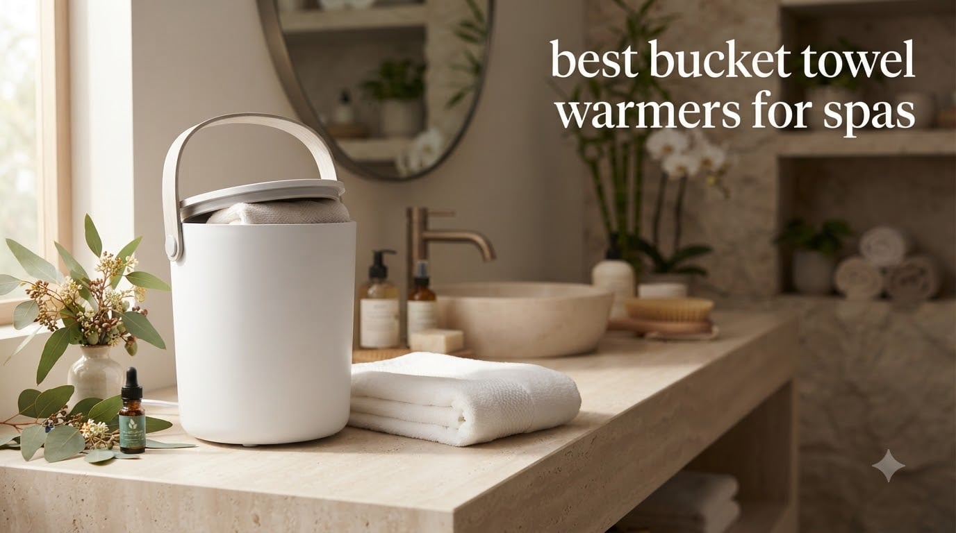 best bucket towel warmers for spas