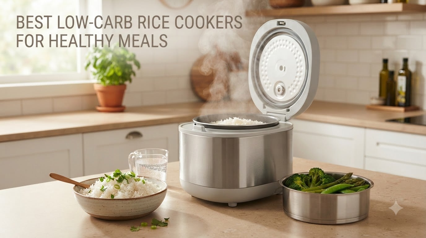 best low-carb rice cookers for healthy meals