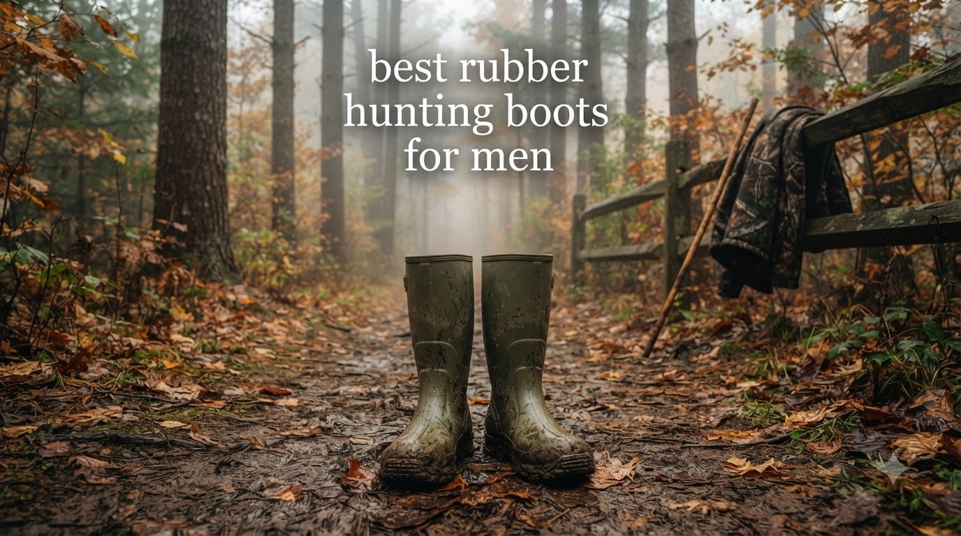 best rubber hunting boots for men