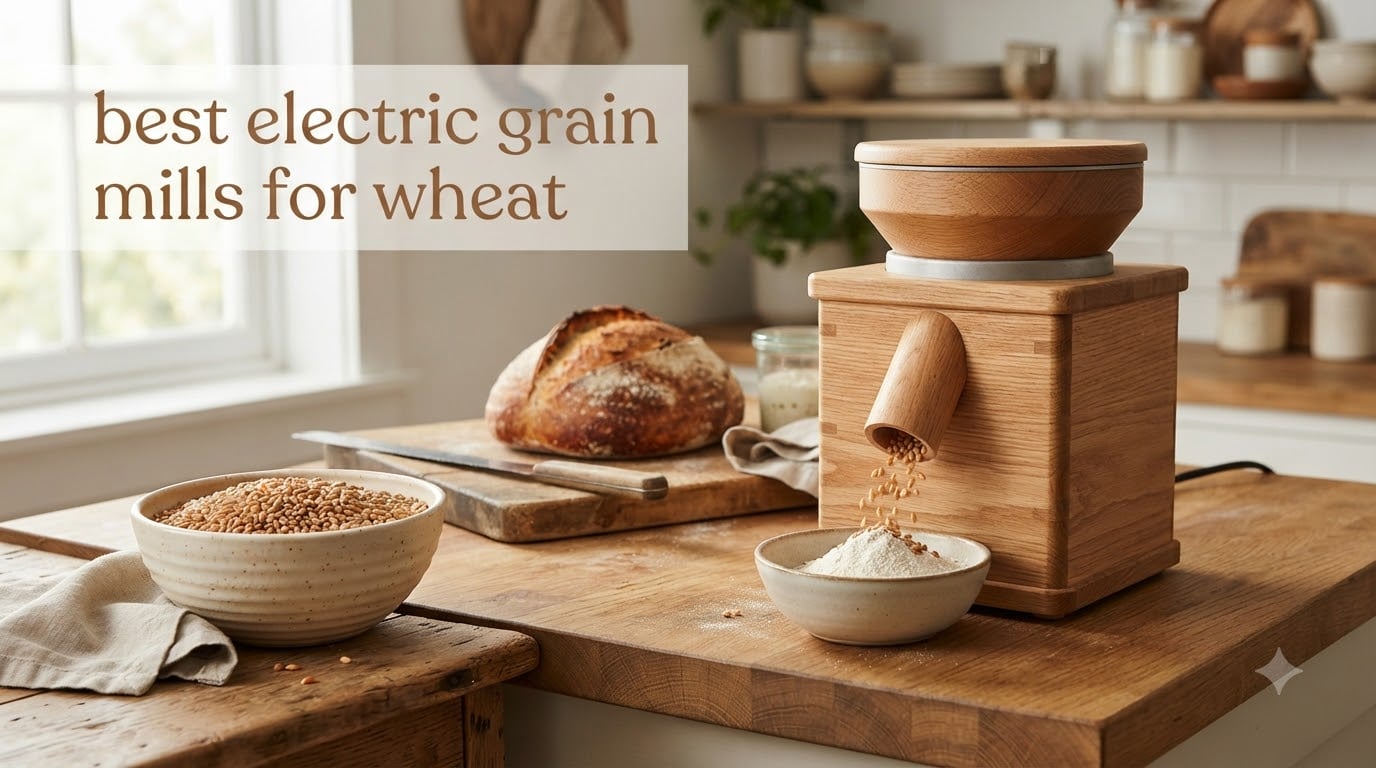 best electric grain mills for wheat