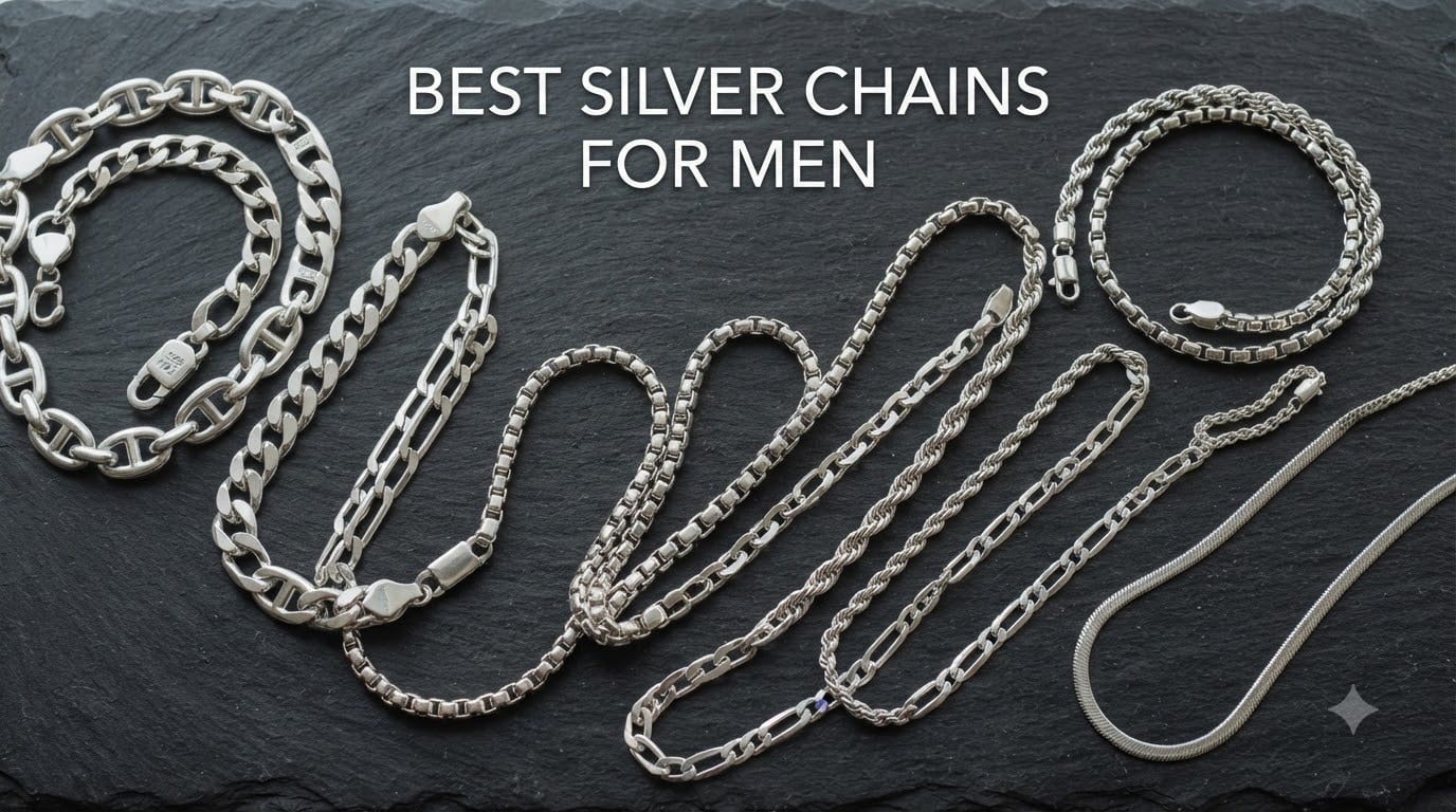 best silver chains for men