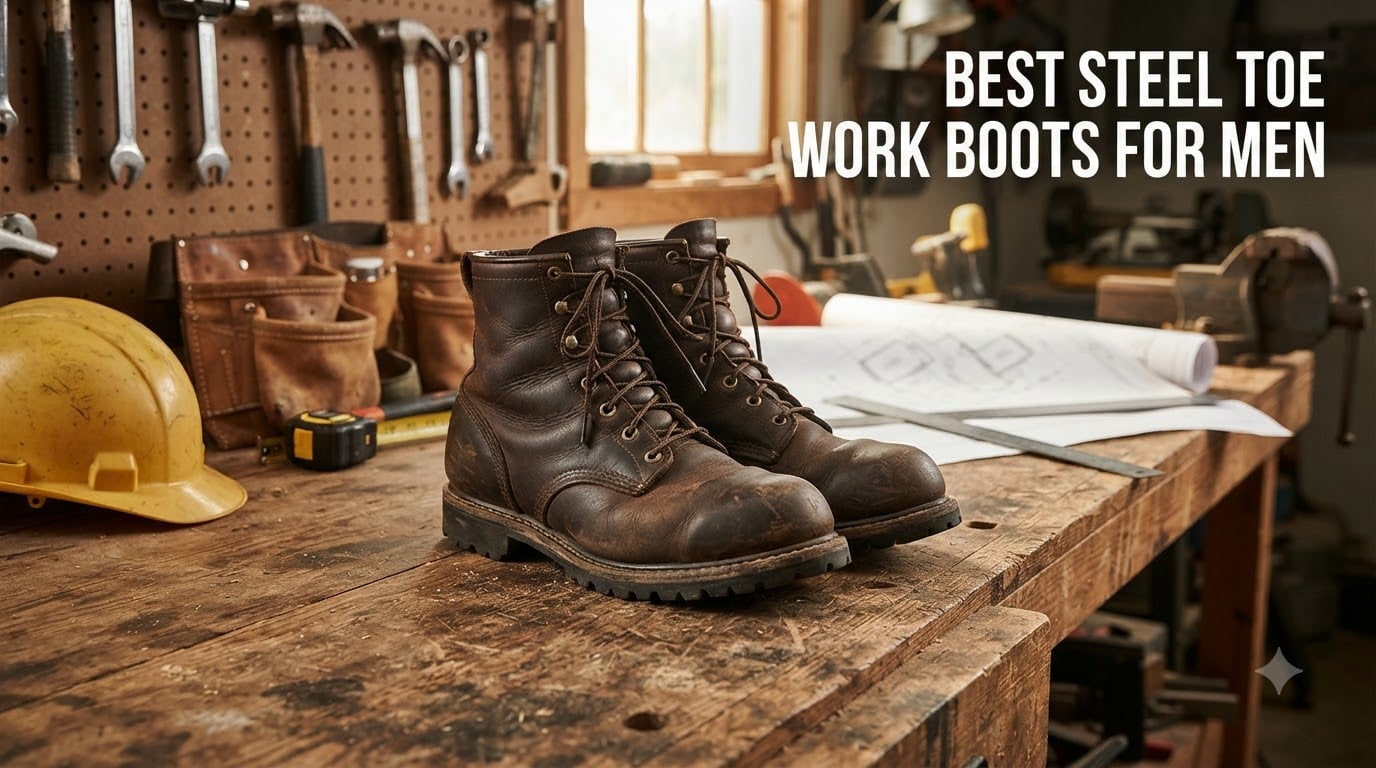 best steel toe work boots for men