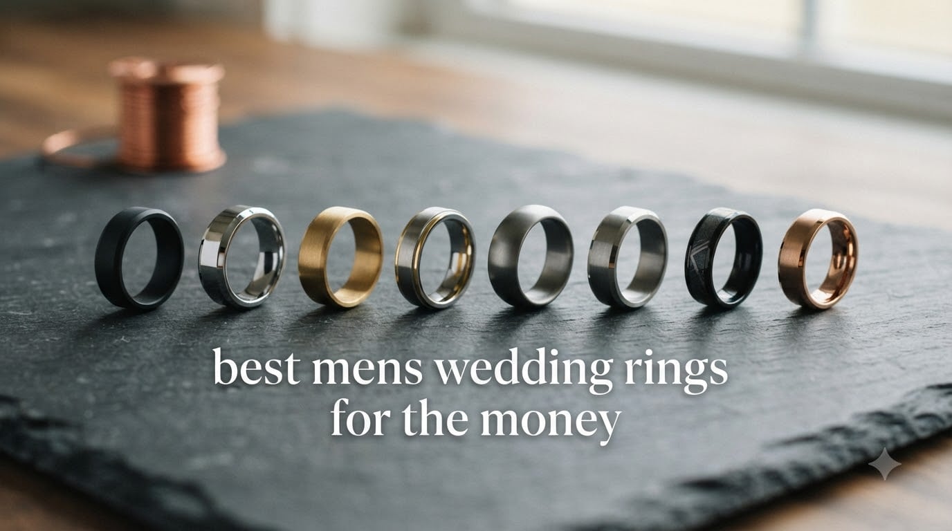 best mens wedding rings for the money
