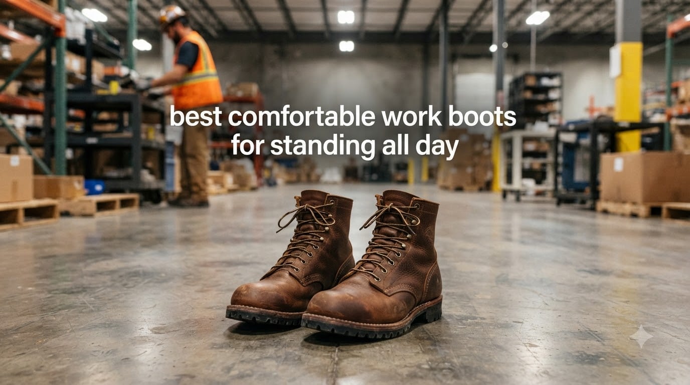 best comfortable work boots for standing all day