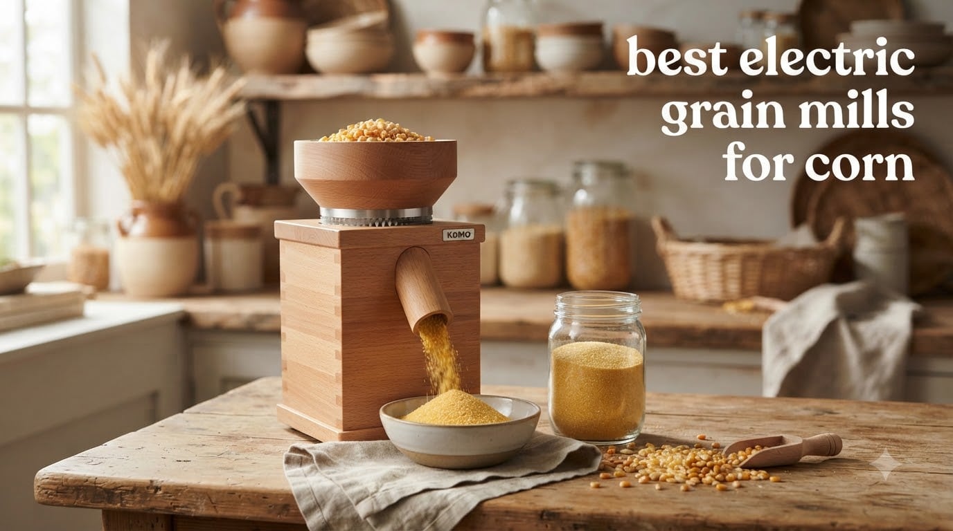 best electric grain mills for corn