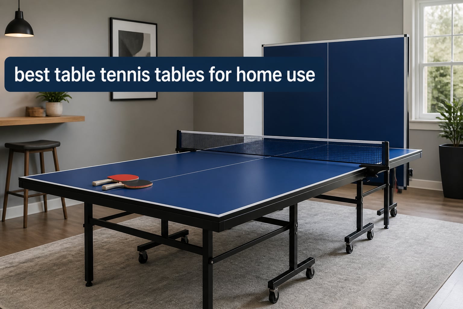 best table tennis tables for home use