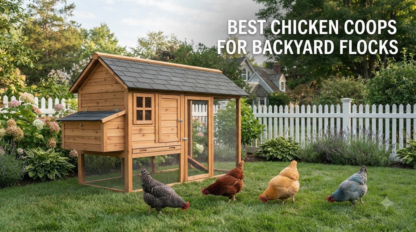 best chicken coops for backyard flocks