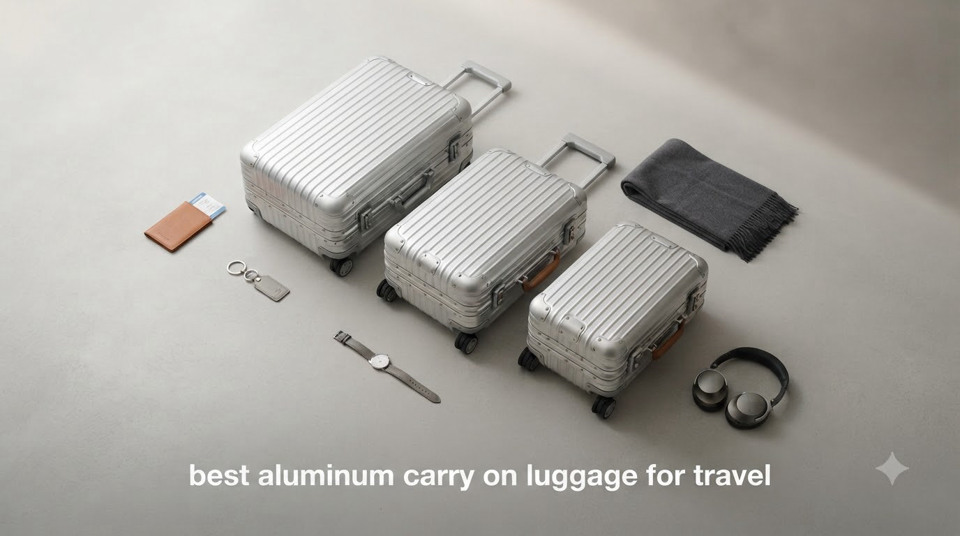 best aluminum carry on luggage for travel