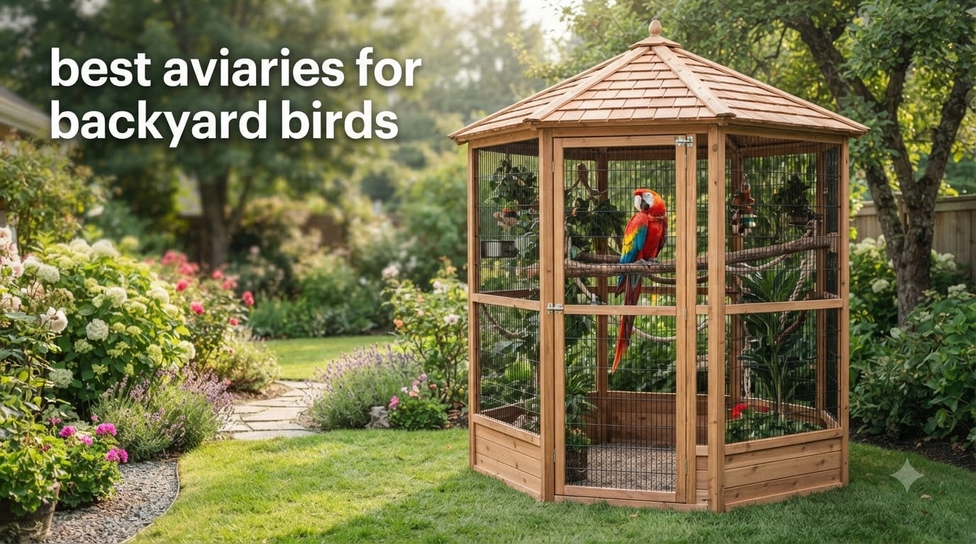 best aviaries for backyard birds