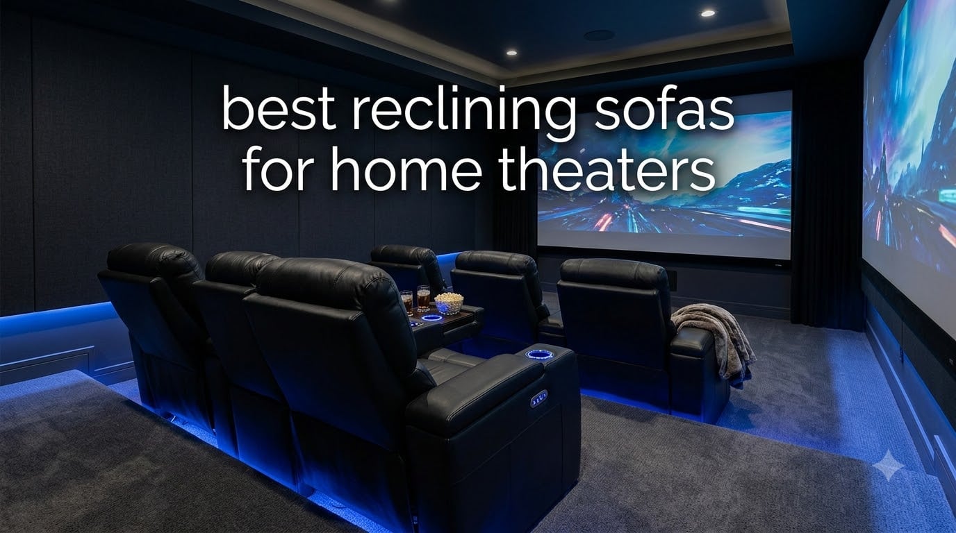 best reclining sofas for home theaters