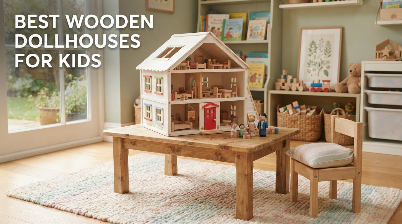 best wooden dollhouses for kids