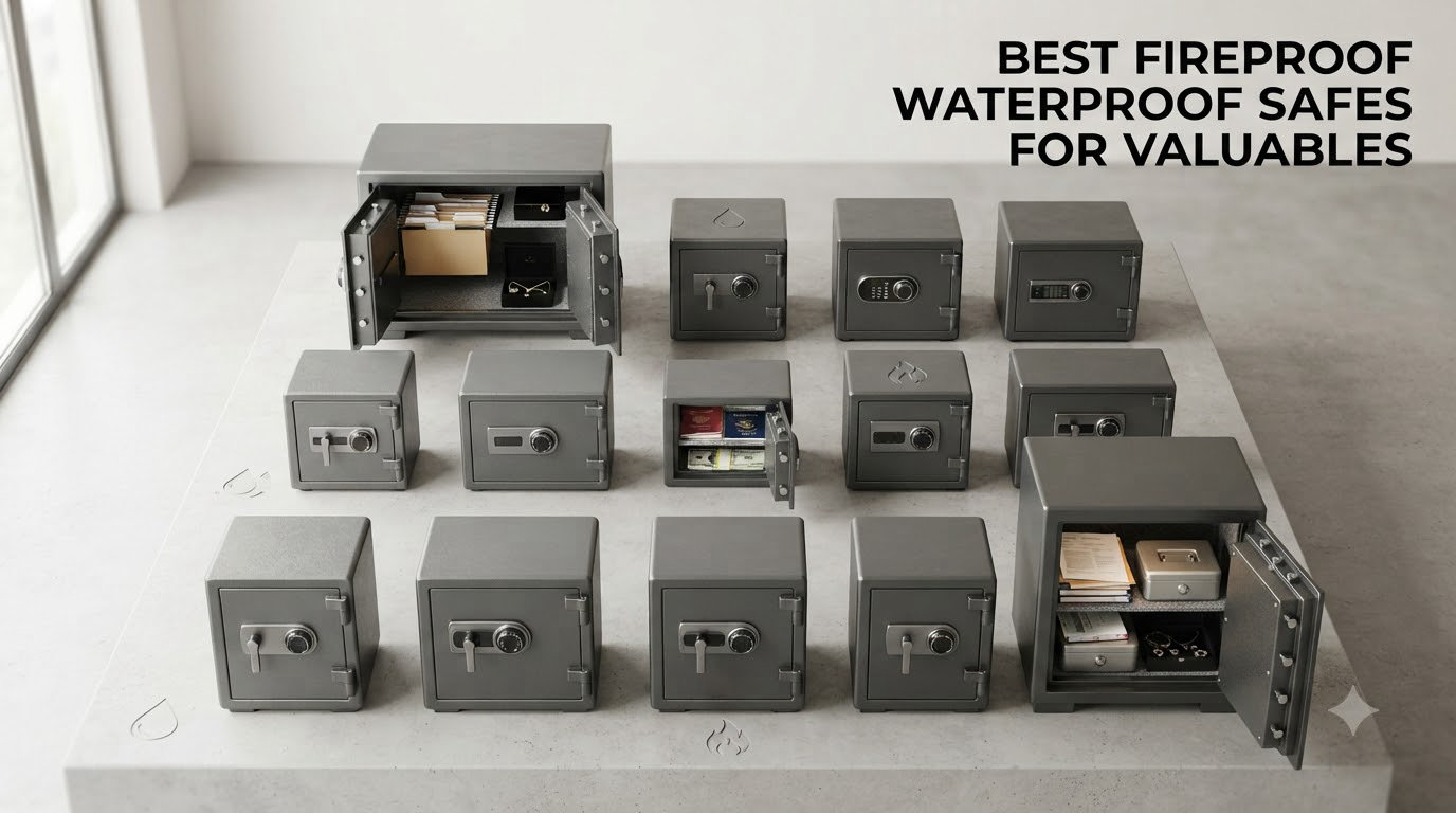 best fireproof waterproof safes for valuables