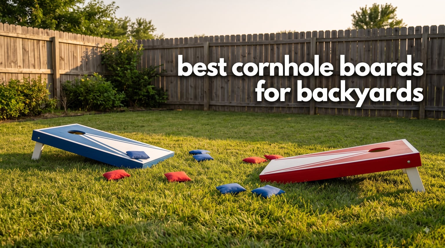 best cornhole boards for backyards