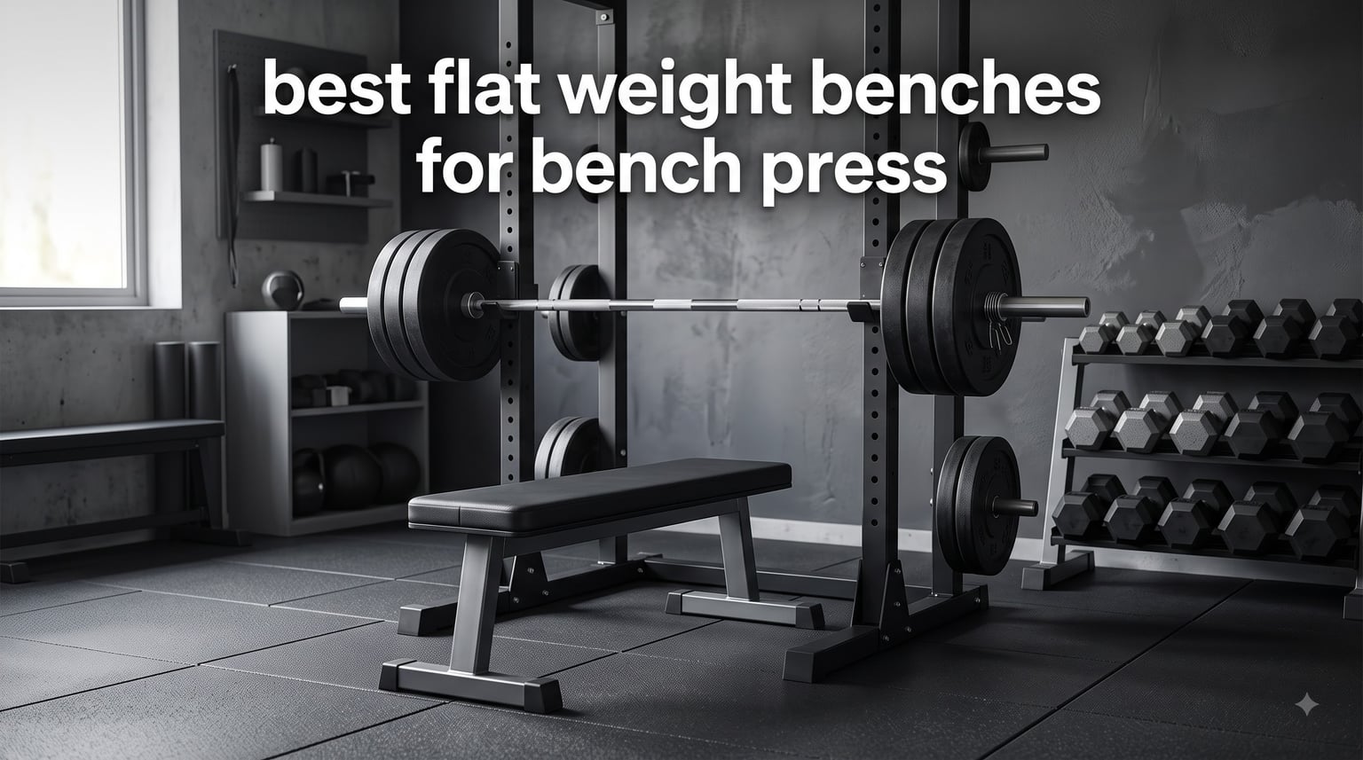 best flat weight benches for bench press