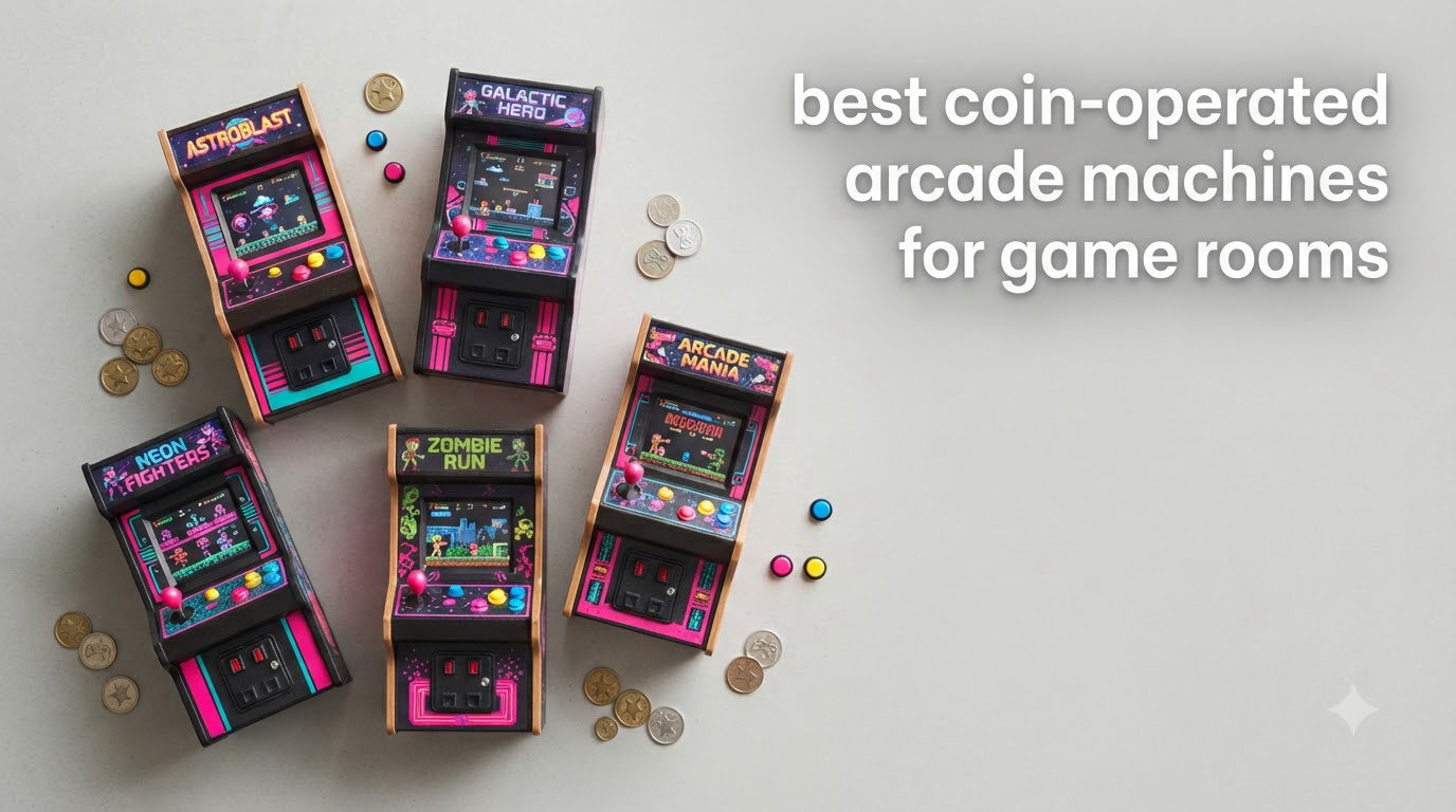 best coin-operated arcade machines for game rooms