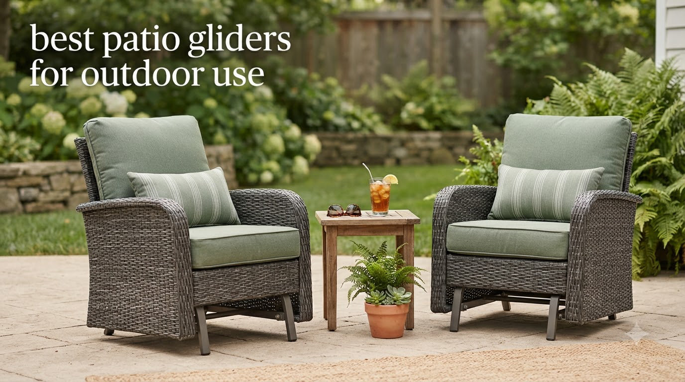 best patio gliders for outdoor use