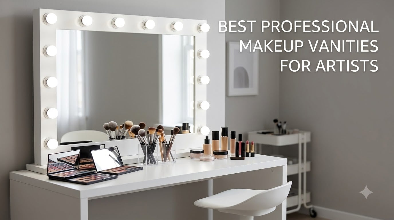 best professional makeup vanities for artists