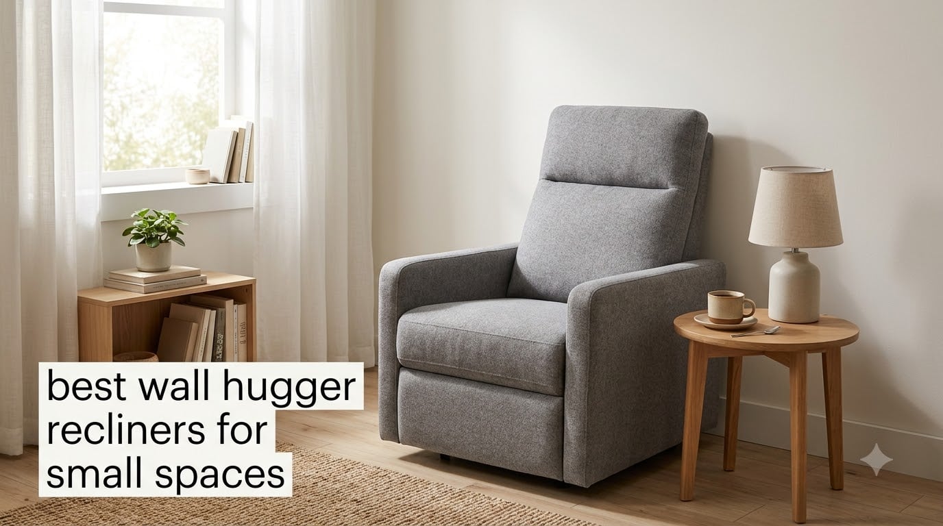 best wall hugger recliners for small spaces