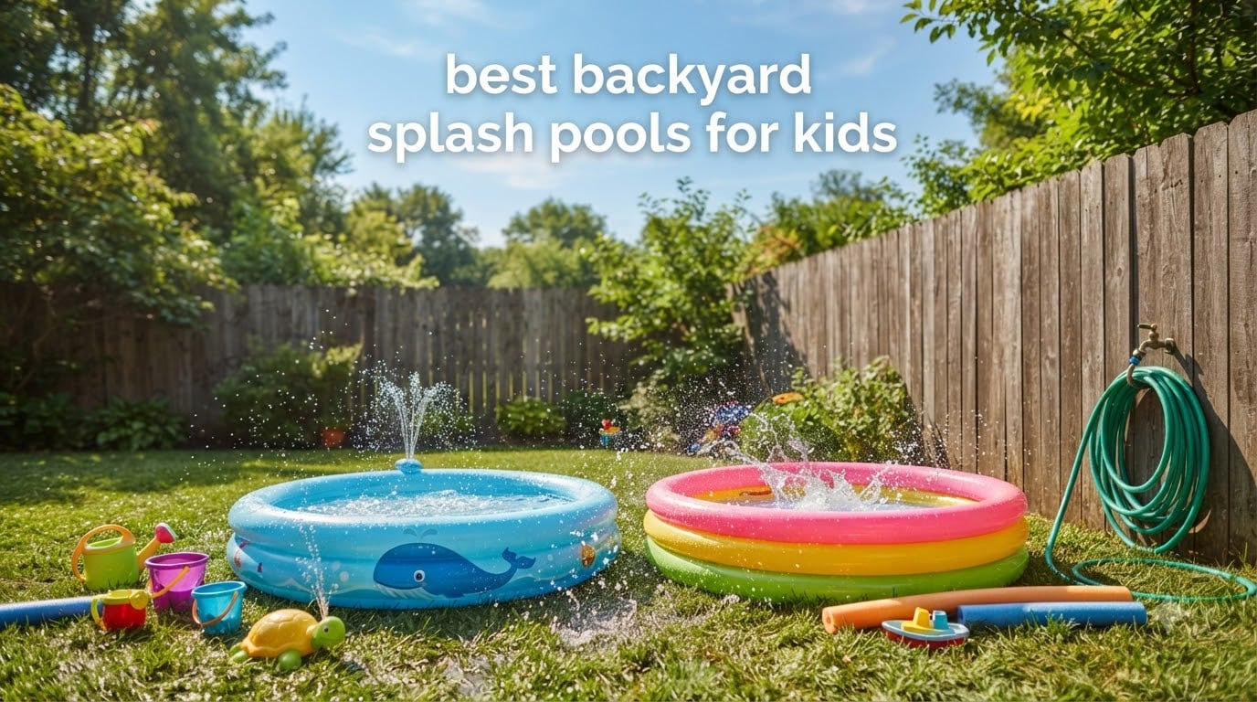 best backyard splash pools for kids