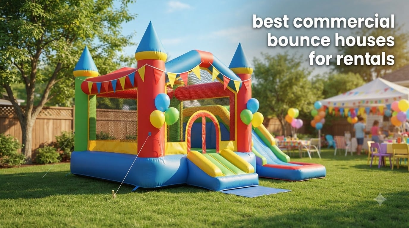 best commercial bounce houses for rentals