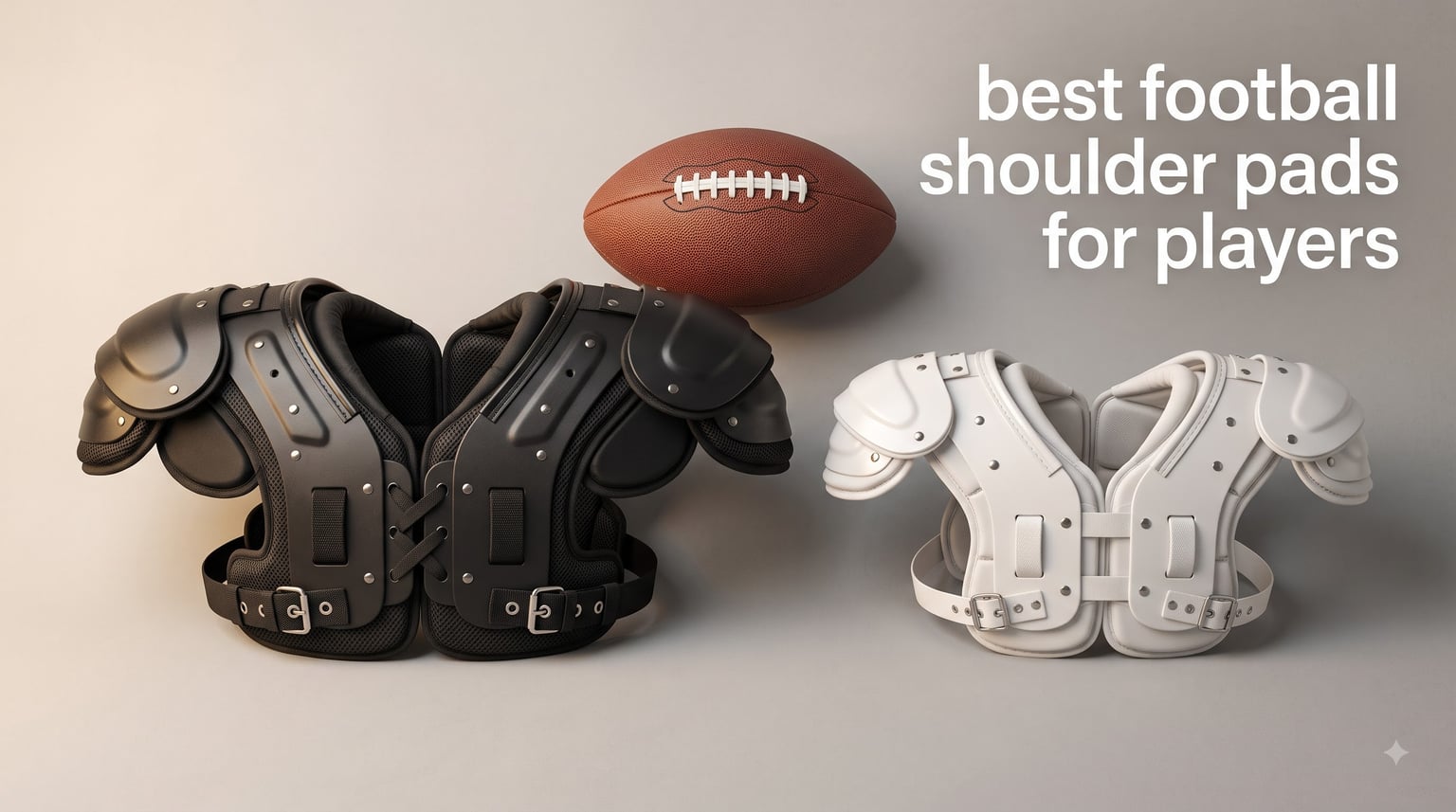 best football shoulder pads for players