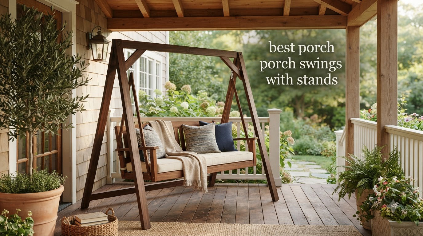 best porch swings with stands