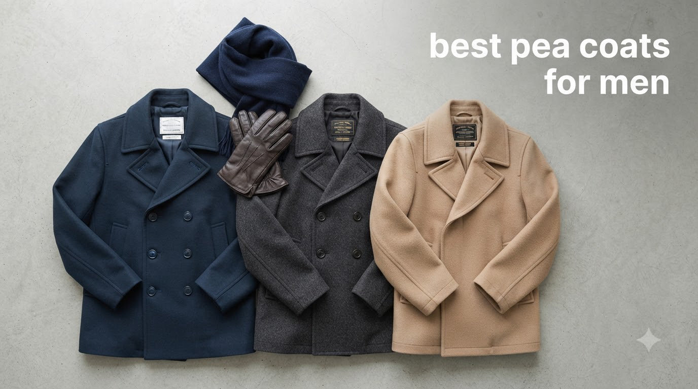 best pea coats for men