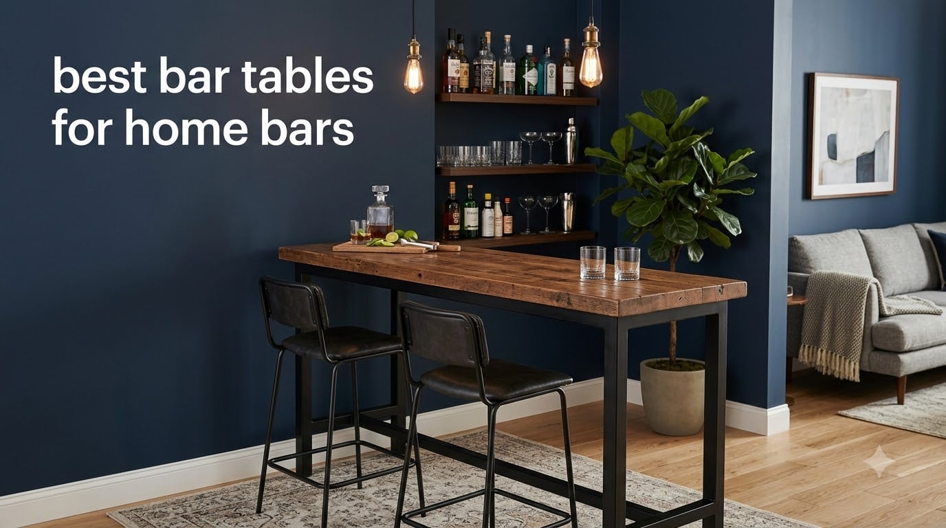 best bar tables for home bars