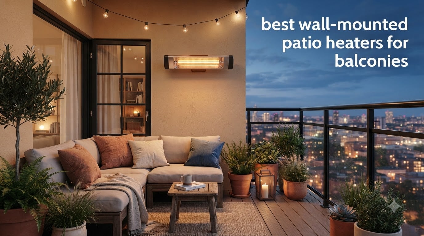 best wall-mounted patio heaters for balconies