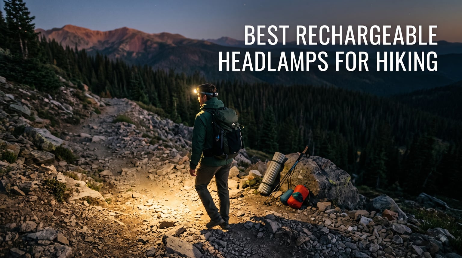 best rechargeable headlamps for hiking