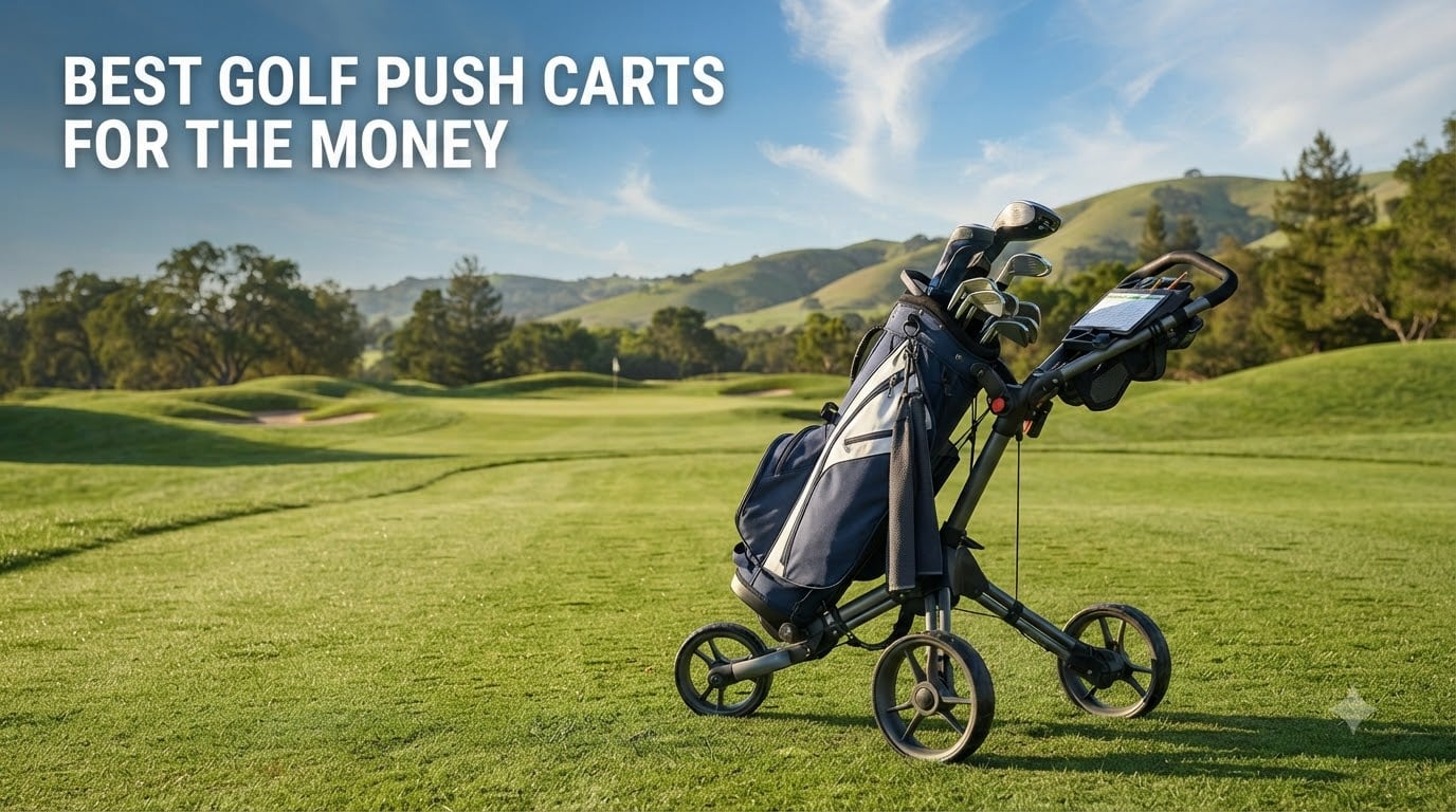 best golf push carts for the money