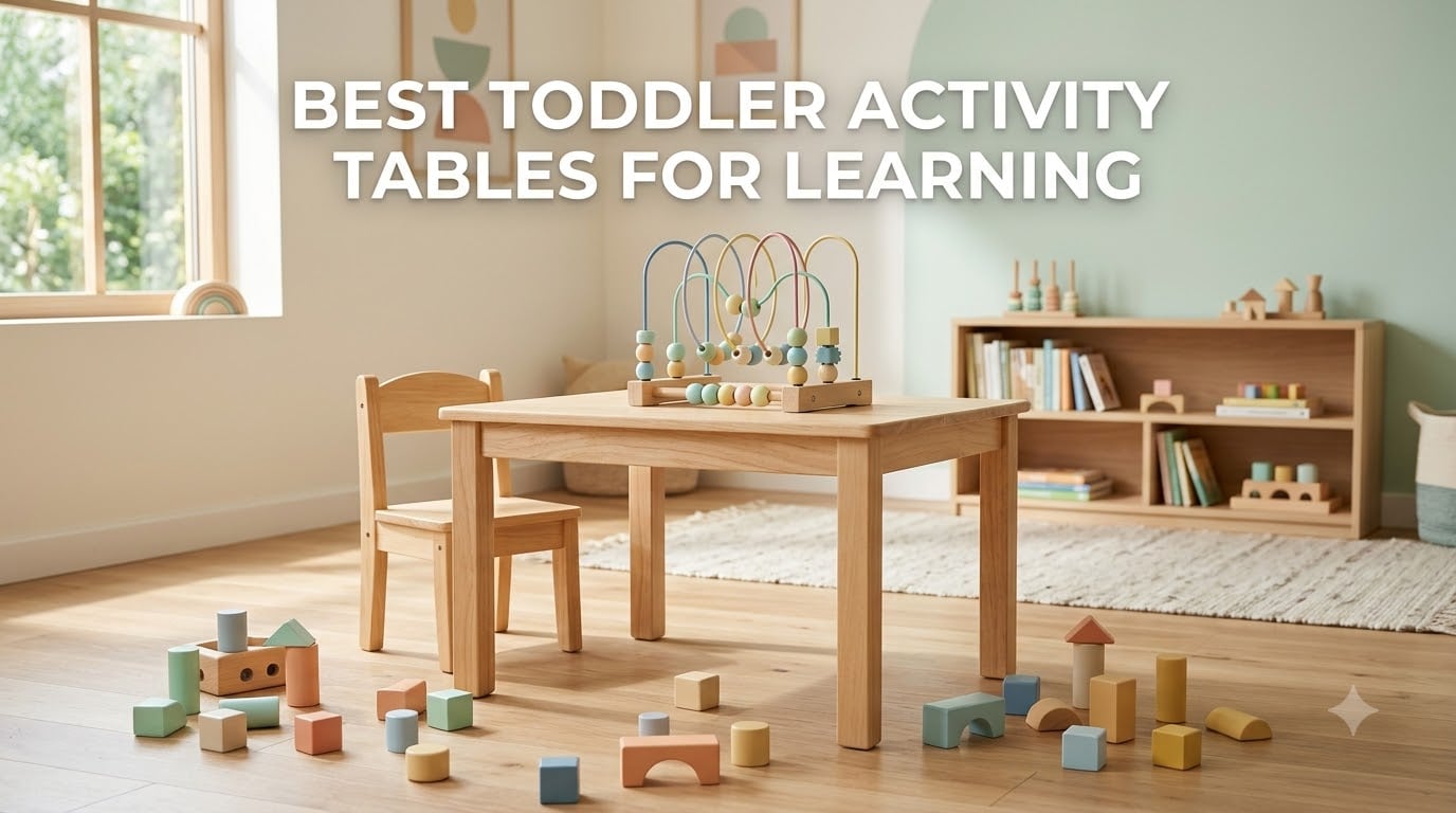 best toddler activity tables for learning