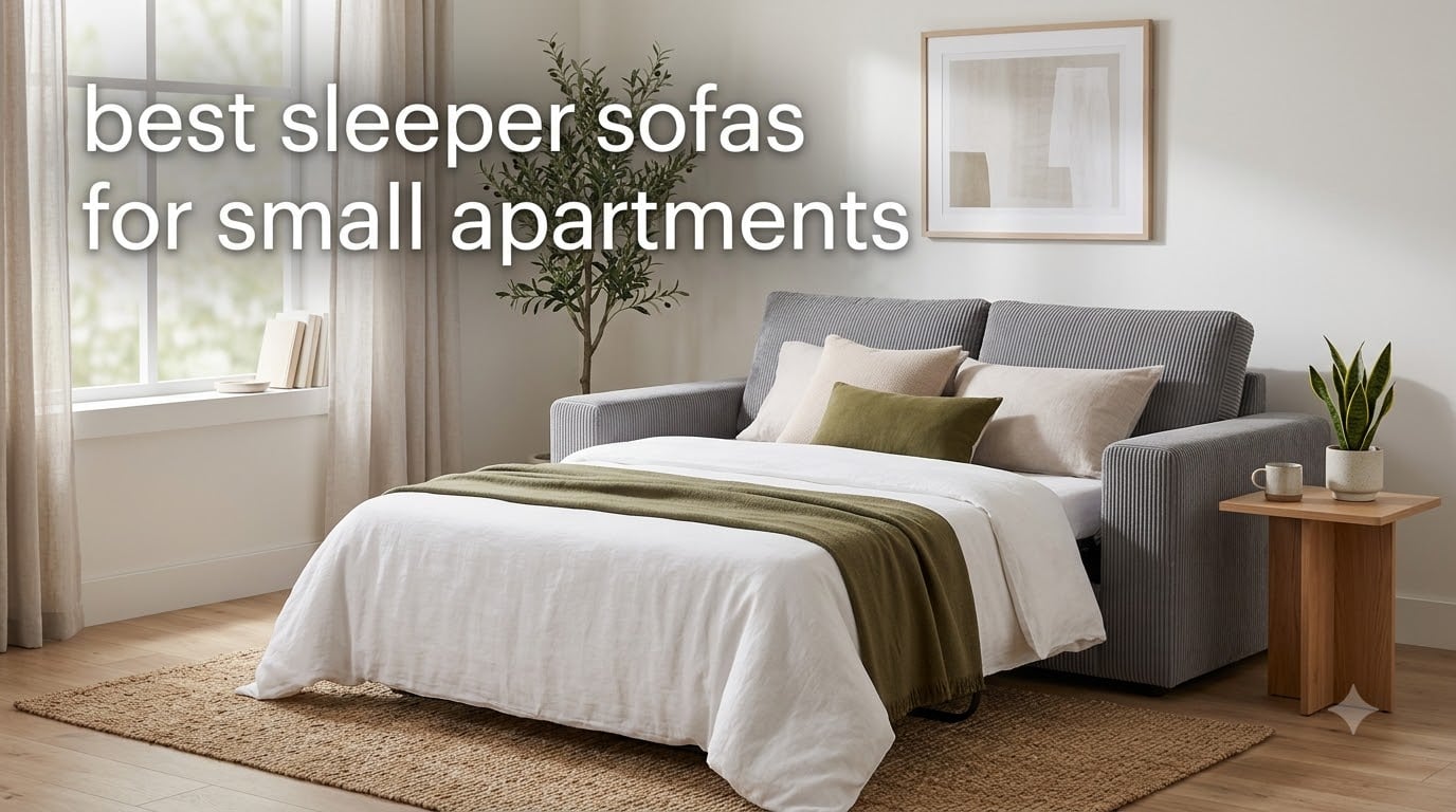 best sleeper sofas for small apartments