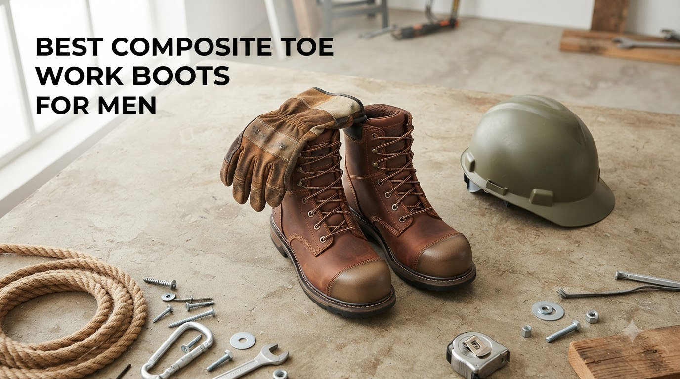 best composite toe work boots for men