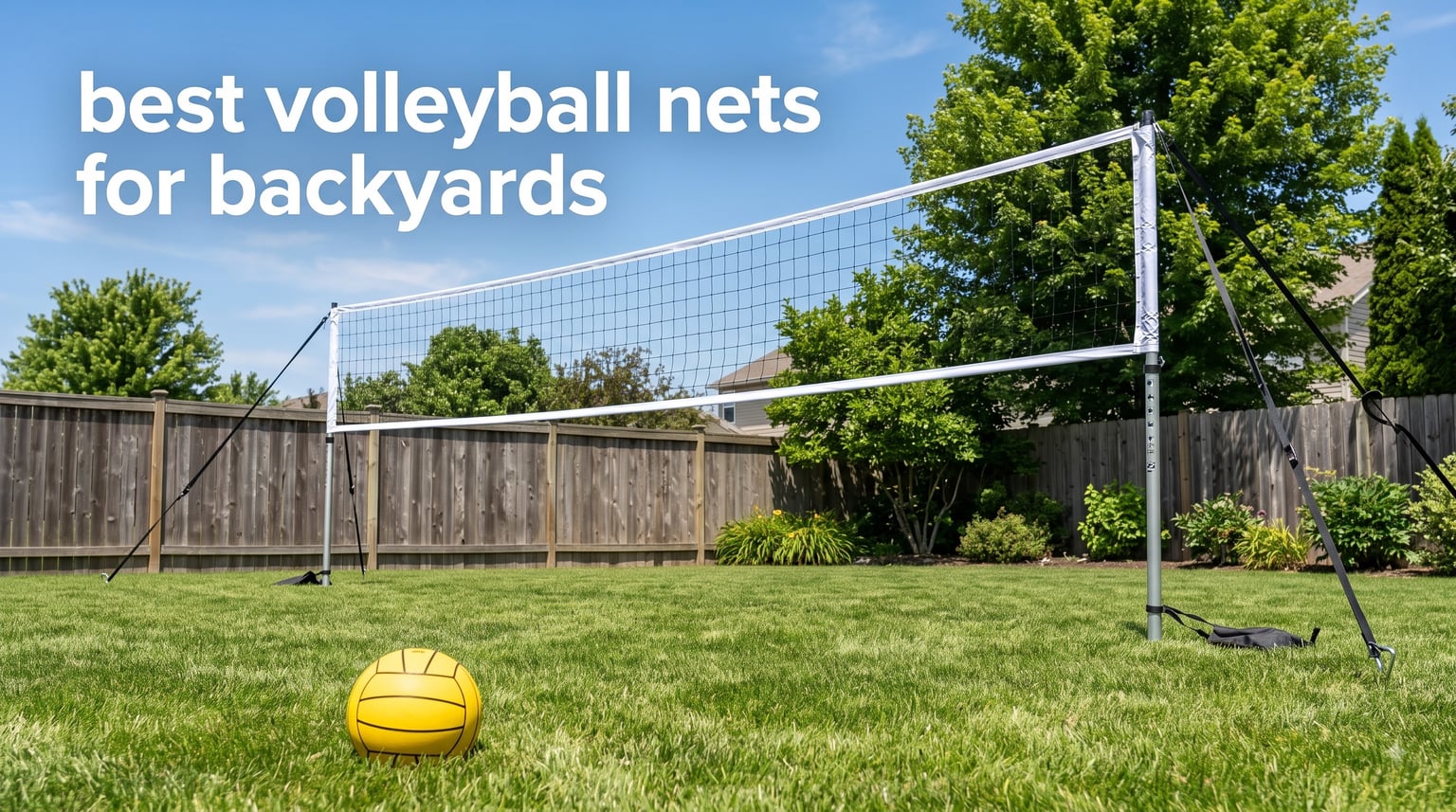 best volleyball nets for backyards
