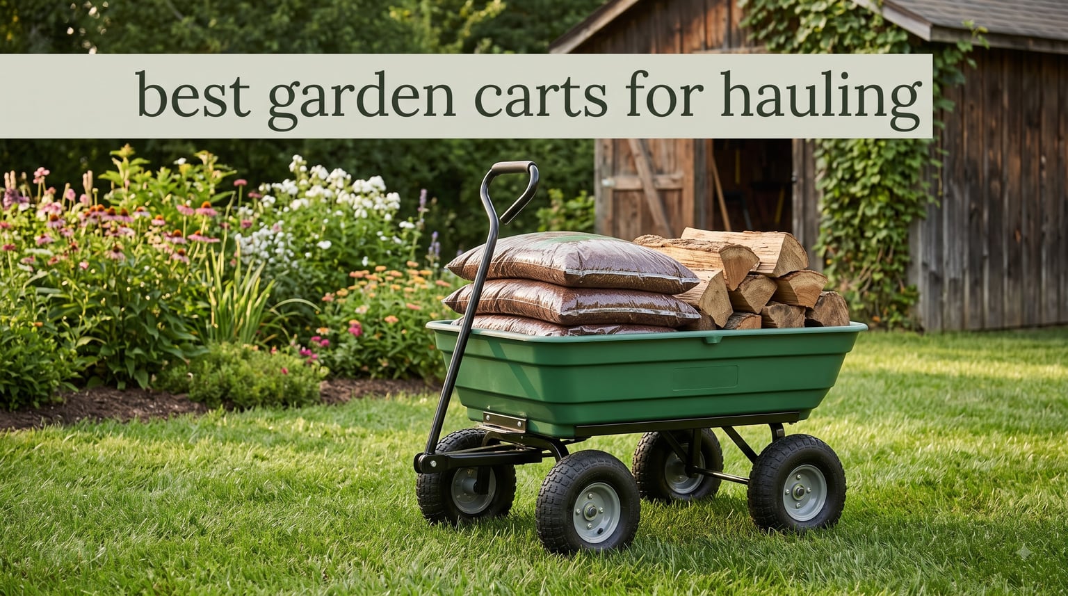 best garden carts for hauling