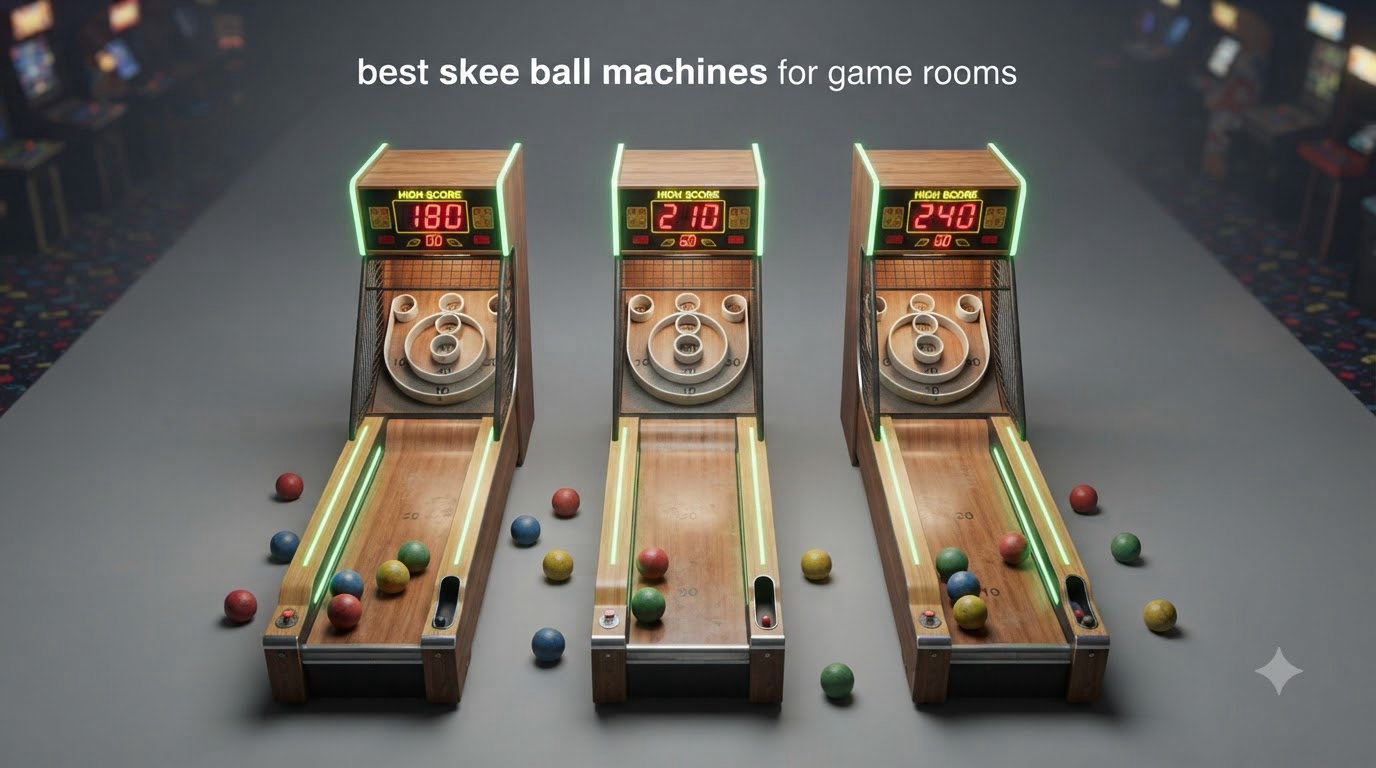 best skee ball machines for game rooms