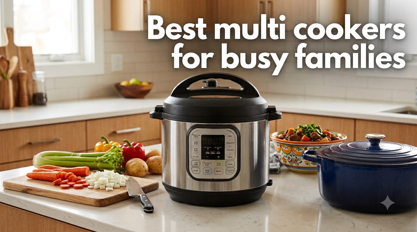 best multi cookers for busy families
