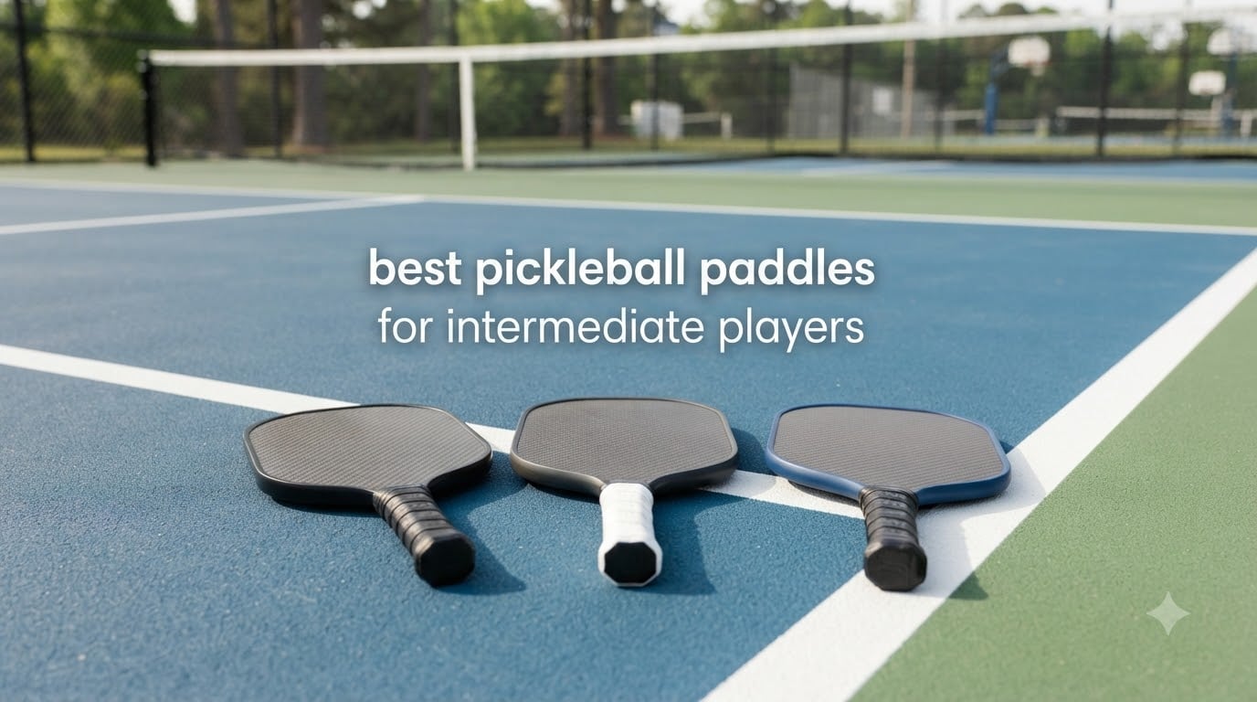 best pickleball paddles for intermediate players