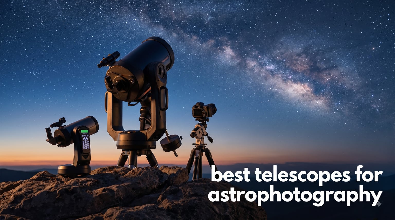 best telescopes for astrophotography